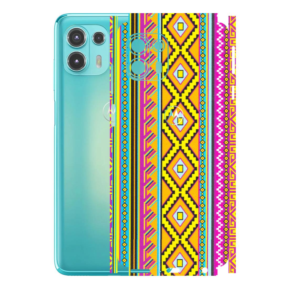 Motorola Phone Skins (All Models) - Thai illustration - Matte Finish (M-89) Motorola Moto Edge 20 Fusion