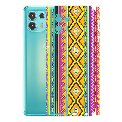 Motorola Phone Skins (All Models) - Thai illustration - Matte Finish (M-89) Motorola Moto Edge 20 Fusion