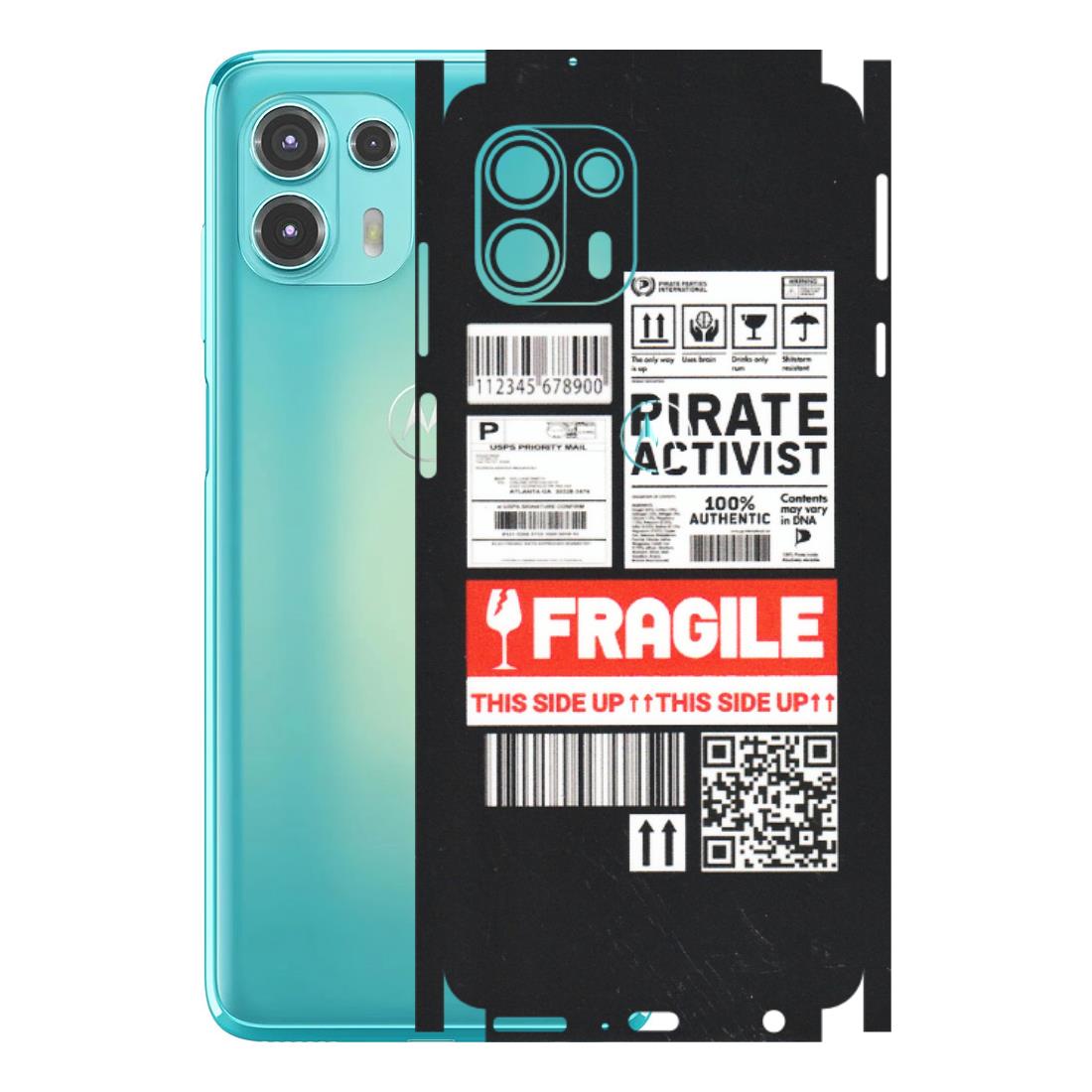 Motorola Phone Skins (All Models) - Handle With Care - Matte Finish (M-99) Motorola Moto Edge 20 Fusion
