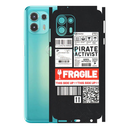 Motorola Phone Skins (All Models) - Handle With Care - Matte Finish (M-99) Motorola Moto Edge 20 Fusion