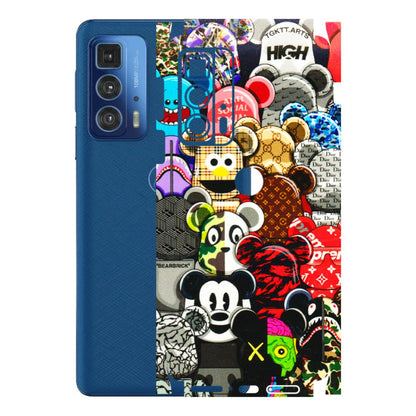 Motorola Phone Skins (All Models) - More Mickey Mouses - 3D Embossed Finish (L-118) Motorola Moto Edge 20 Pro