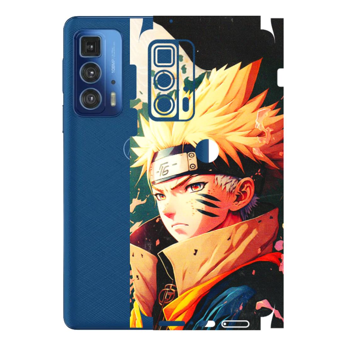 Motorola Phone Skins (All Models) - New Naruto - 3D Embossed Finish (L-148) Motorola Moto Edge 20 Pro