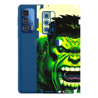 Motorola Phone Skins (All Models) - Hulk - 3D Embossed Finish (L-180) Motorola Moto Edge 20 Pro