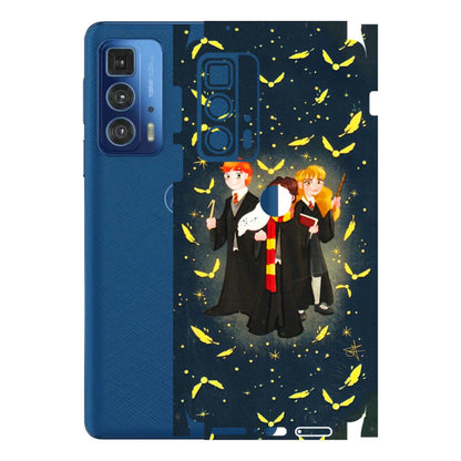 Motorola Phone Skins (All Models) - Harry Potter - 3D Embossed Finish (L-183) Motorola Moto Edge 20 Pro