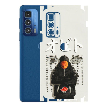 Motorola Phone Skins (All Models) - Obito Anime Eye - 3D Embossed Finish (L-19) Motorola Moto Edge 20 Pro