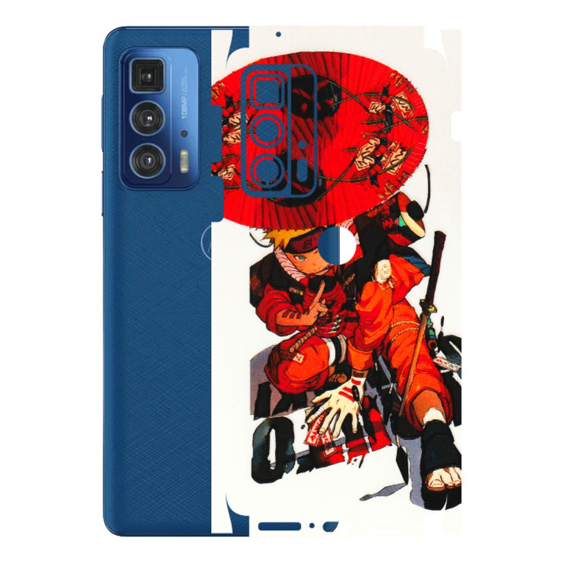 Motorola Phone Skins (All Models) - Naruto - 3D Embossed Finish (L-208) Motorola Moto Edge 20 Pro