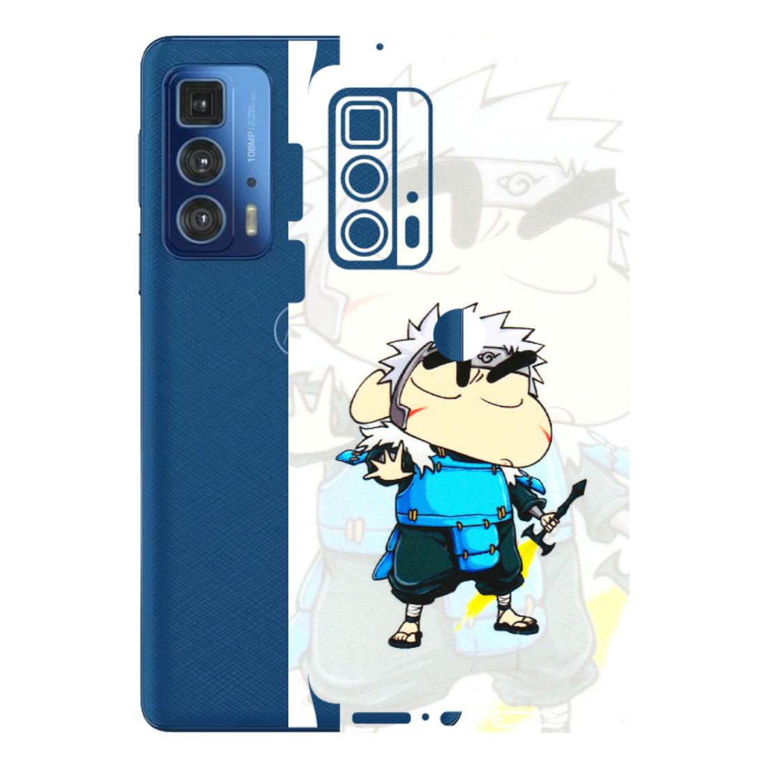 Motorola Phone Skins (All Models) - Angry Young Shinchan - 3D Embossed Finish (L-226) Motorola Moto Edge 20 Pro