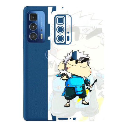 Motorola Phone Skins (All Models) - Angry Young Shinchan - 3D Embossed Finish (L-226) Motorola Moto Edge 20 Pro