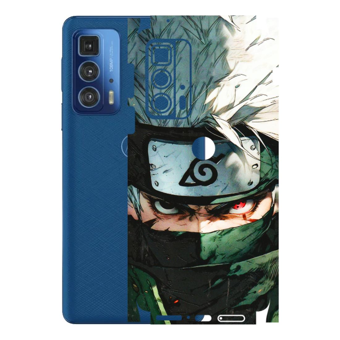 Motorola Phone Skins (All Models) - Kakashi Red Eye Focus - 3D Embossed Finish (L-227) Motorola Moto Edge 20 Pro