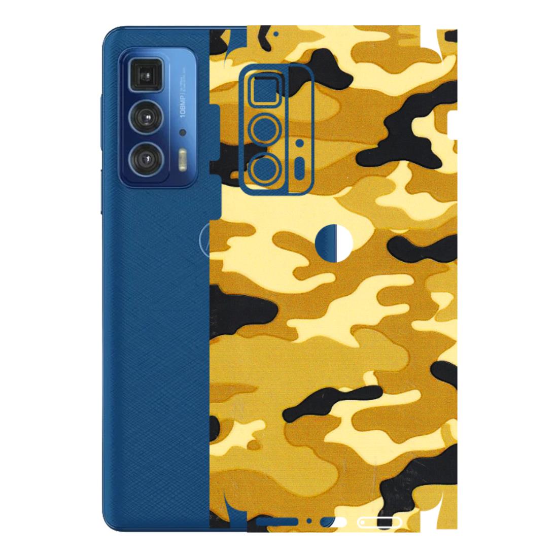 Motorola Phone Skins (All Models) - Indian Camo - 3D Embossed Finish (L-228) Motorola Moto Edge 20 Pro