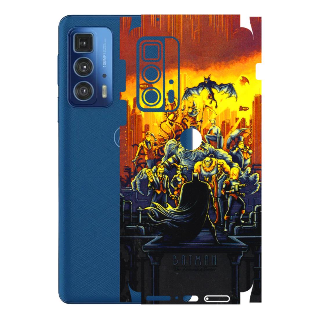 Motorola Phone Skins (All Models) - Games Doodles - 3D Embossed Finish (L-24) Motorola Moto Edge 20 Pro
