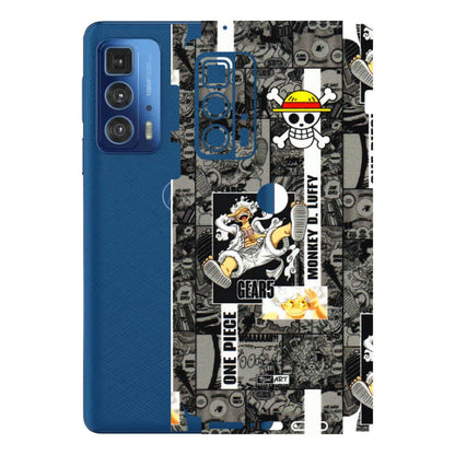Motorola Phone Skins (All Models) - Cuffy Anime MonkeyCamic - 3D Embossed Finish (L-242) Motorola Moto Edge 20 Pro