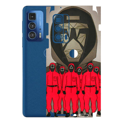 Motorola Phone Skins (All Models) - Squid Game Hero - 3D Embossed Finish (L-245) Motorola Moto Edge 20 Pro