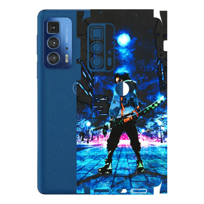 Motorola Phone Skins (All Models) - Demon Slayer Sword - 3D Embossed Finish (L-247) Motorola Moto Edge 20 Pro
