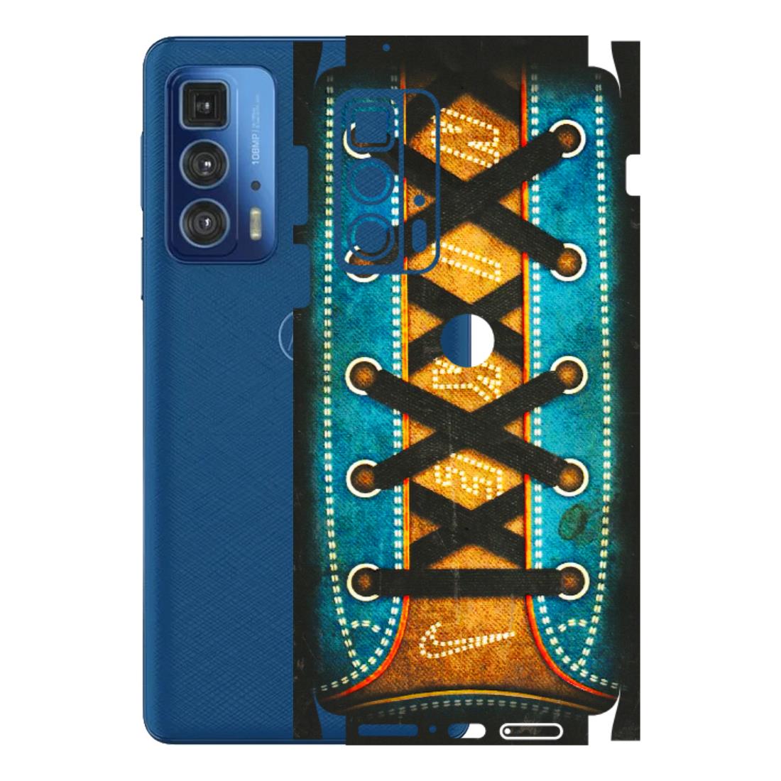 Motorola Phone Skins (All Models) - Sneakers Lover Nike - 3D Embossed Finish (L-262) Motorola Moto Edge 20 Pro