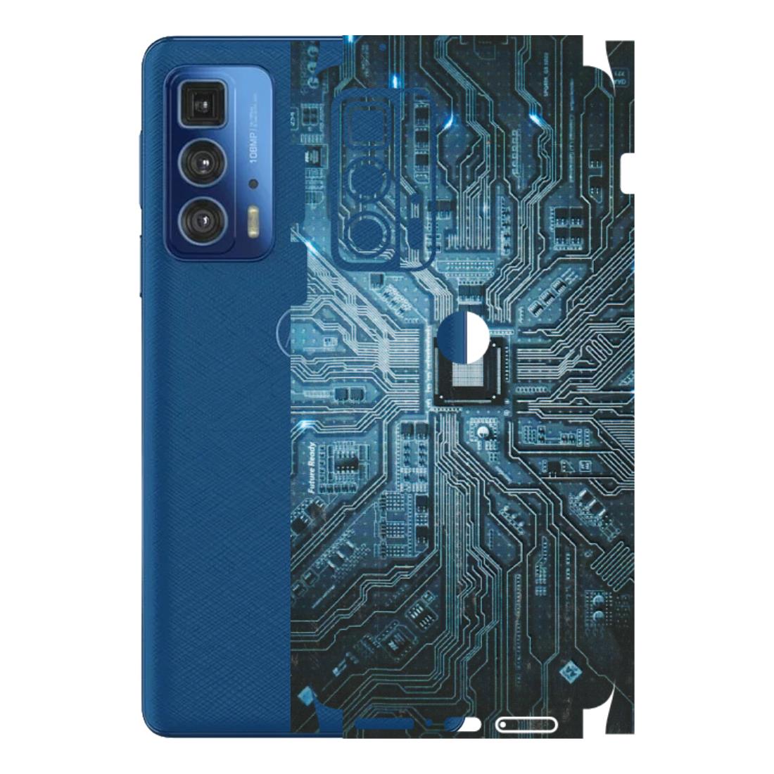 Motorola Phone Skins (All Models) - Original Circuit - 3D Embossed Finish (L-267) Motorola Moto Edge 20 Pro