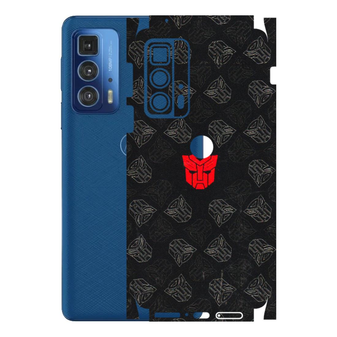Motorola Phone Skins (All Models) - Transformers Devastation - 3D Embossed Finish (L-301) Motorola Moto Edge 20 Pro