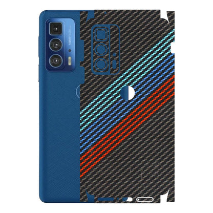 Motorola Phone Skins (All Models) - Carbon BM - 3D Embossed Finish (L-302) Motorola Moto Edge 20 Pro