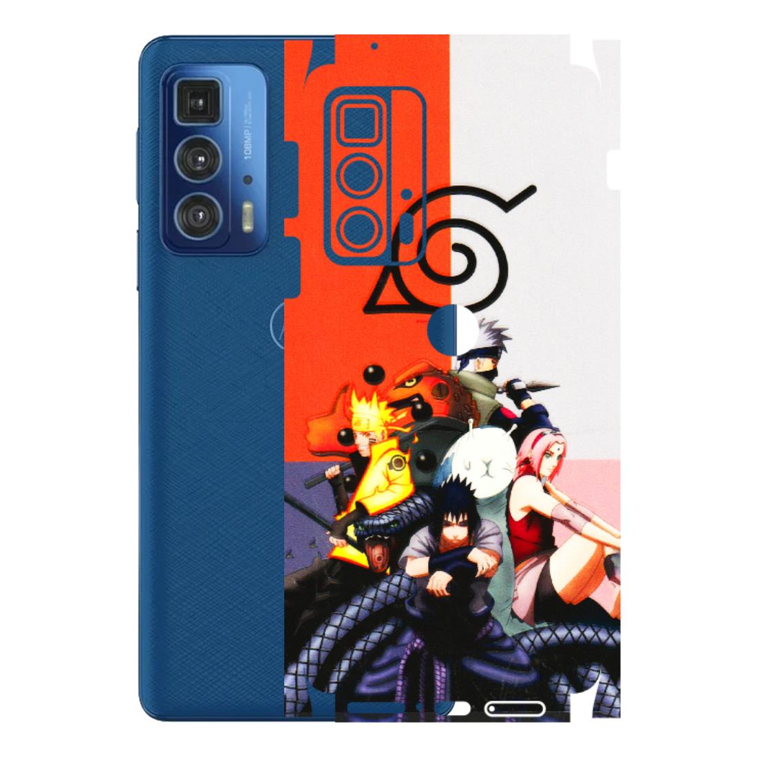 Motorola Phone Skins (All Models) - Naruto Final Fight - 3D Embossed Finish (L-33) Motorola Moto Edge 20 Pro