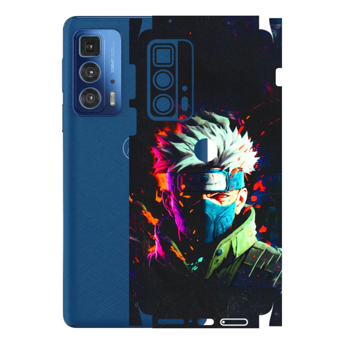 Motorola Phone Skins (All Models) - Anime Cool Character - 3D Embossed Finish (L-59) Motorola Moto Edge 20 Pro