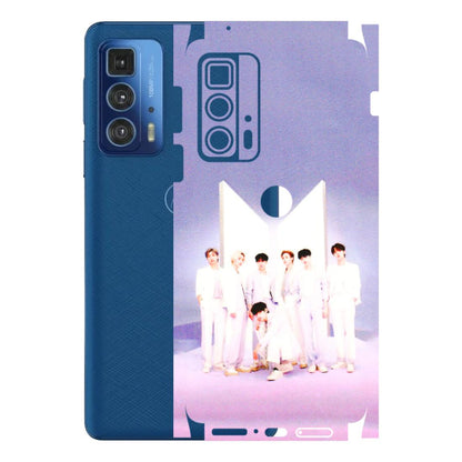 Motorola Phone Skins (All Models) - BTS - 3D Embossed Finish (L-94) Motorola Moto Edge 20 Pro