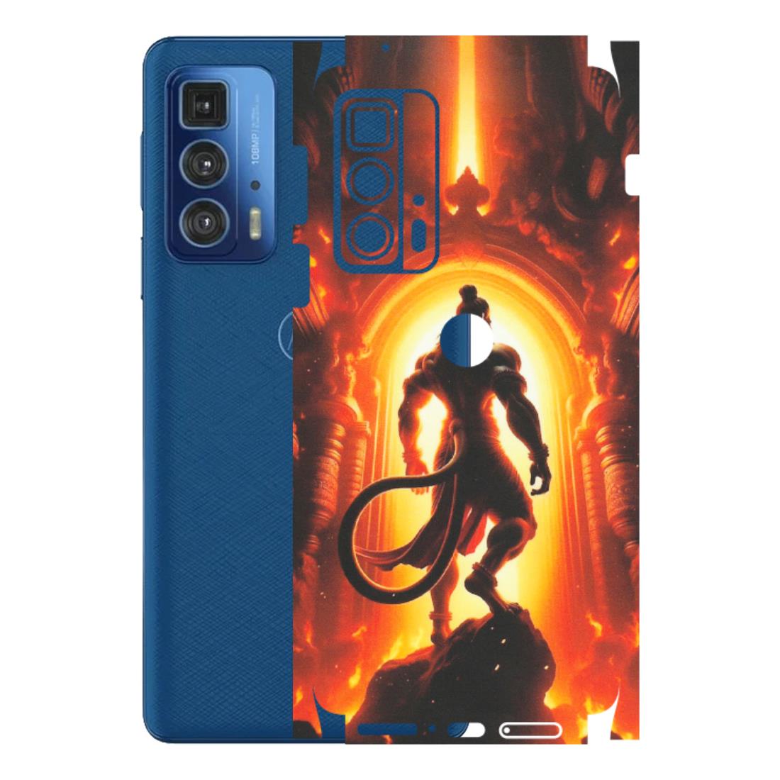 Motorola Phone Skins (All Models) - HanumanJi - Matte Finish (M-06) Motorola Moto Edge 20 Pro