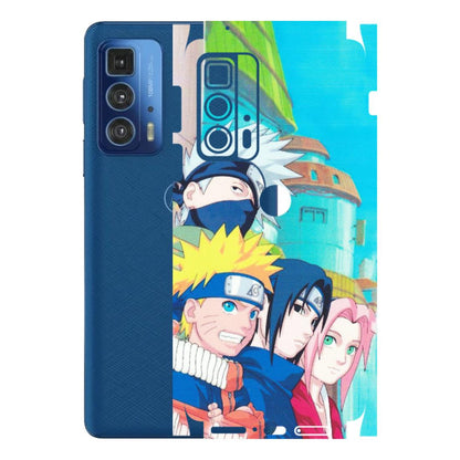 Motorola Phone Skins (All Models) - Team Minato And Kakashi - Matte Finish (M-101) Motorola Moto Edge 20 Pro