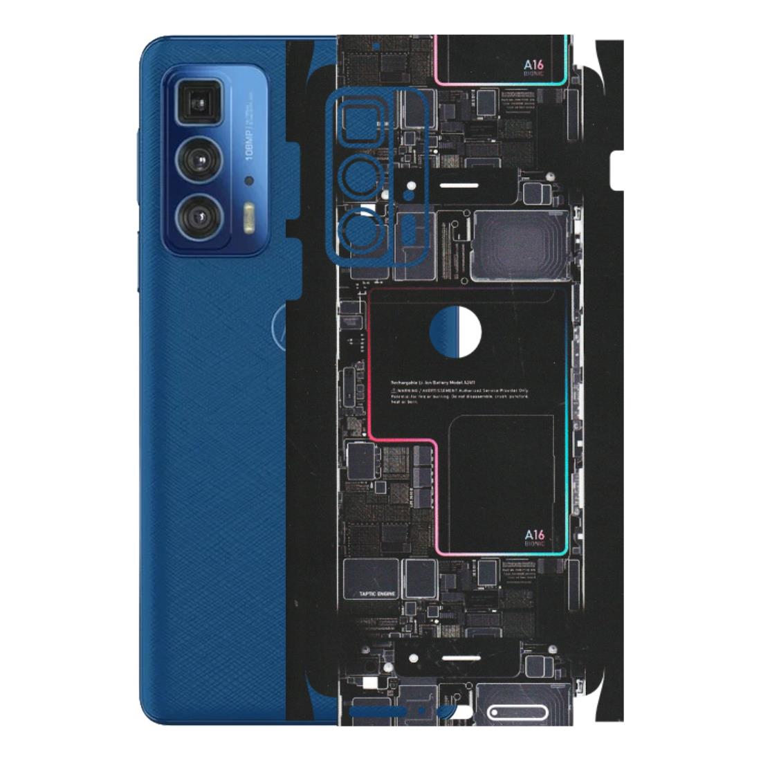 Motorola Phone Skins (All Models) - Motherboard Circuit Layout - Matte Finish (M-117) Motorola Moto Edge 20 Pro
