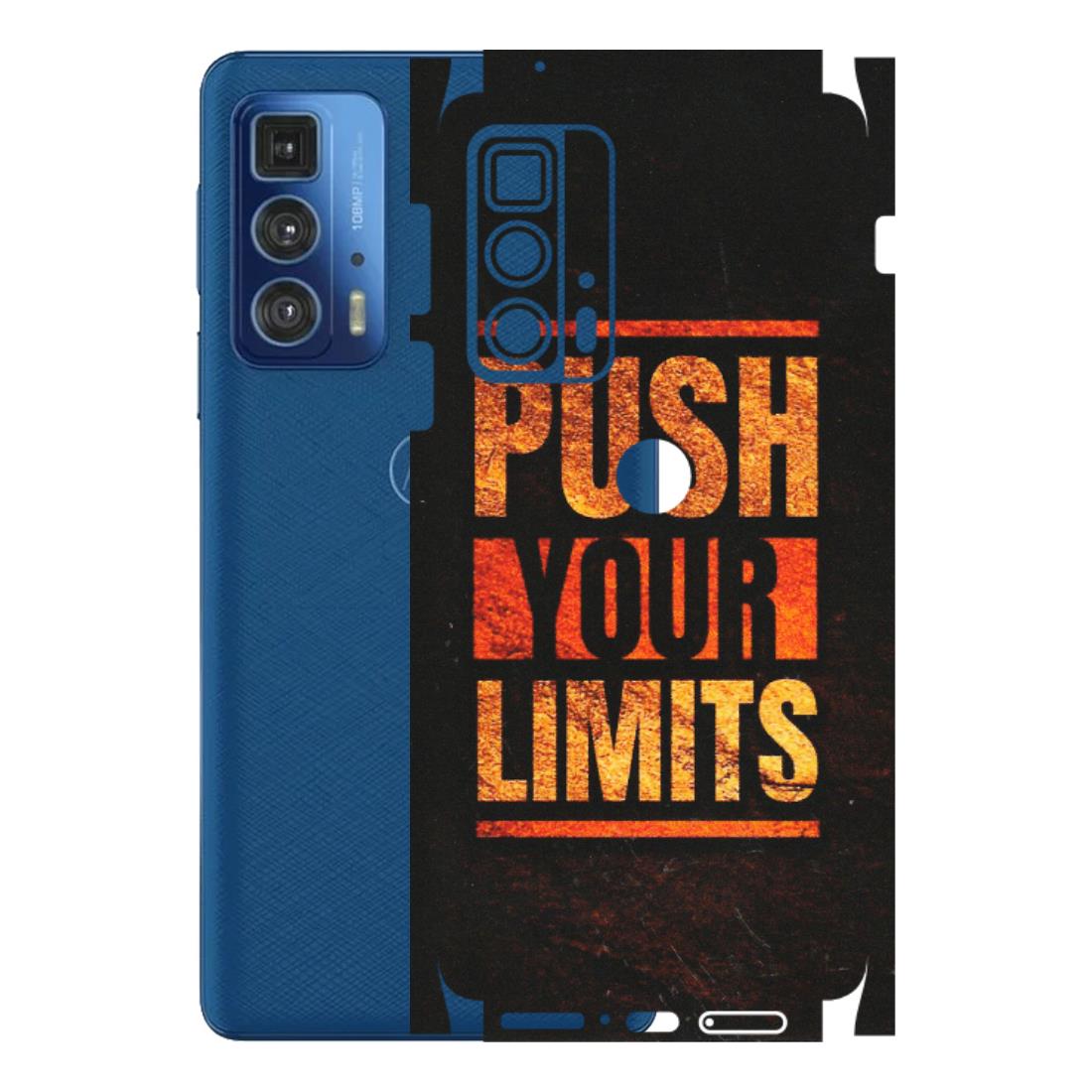 Motorola Phone Skins (All Models) - Push Your Limits - Matte Finish (M-118) Motorola Moto Edge 20 Pro