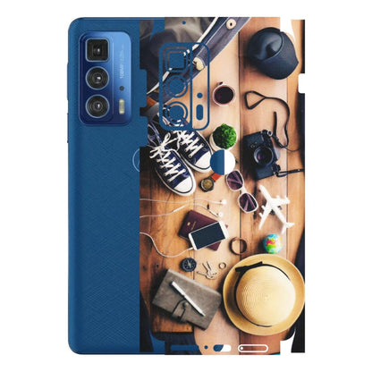 Motorola Phone Skins (All Models) - Travel Wanderlust - Matte Finish (M-133) Motorola Moto Edge 20 Pro