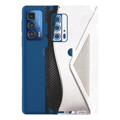 Motorola Phone Skins (All Models) - Black And White Iconic Convoy - Matte Finish (M-149) Motorola Moto Edge 20 Pro