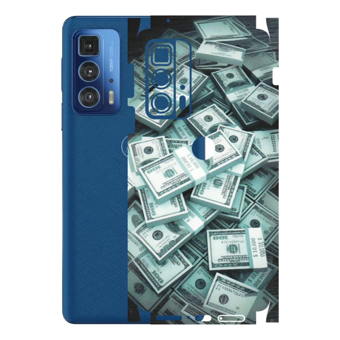 Motorola Phone Skins (All Models) - Hundred Dollar Bill - Matte Finish (M-162) Motorola Moto Edge 20 Pro