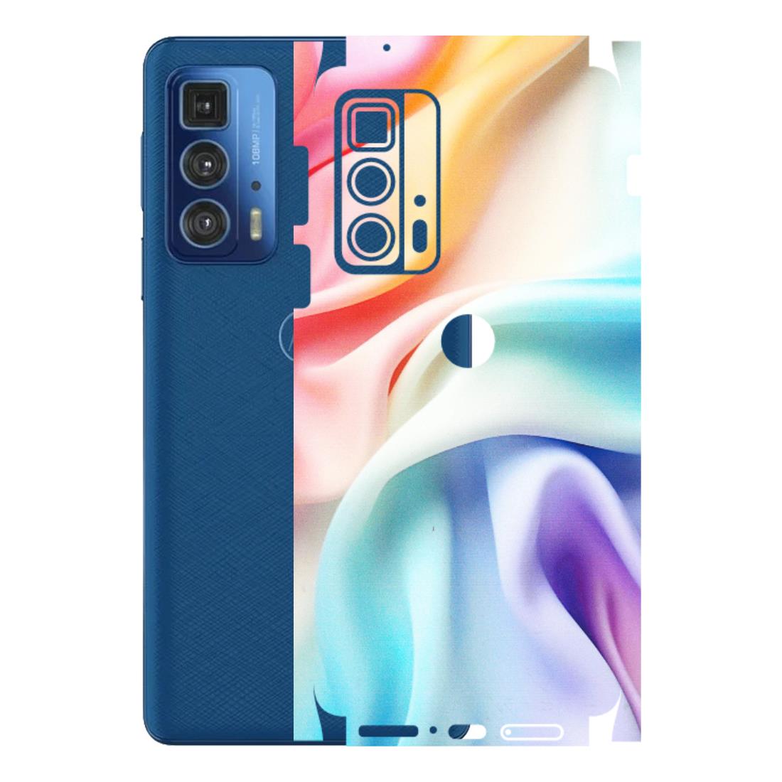 Motorola Phone Skins (All Models) - Mario Game Scene - Matte Finish (M-24) Motorola Moto Edge 20 Pro