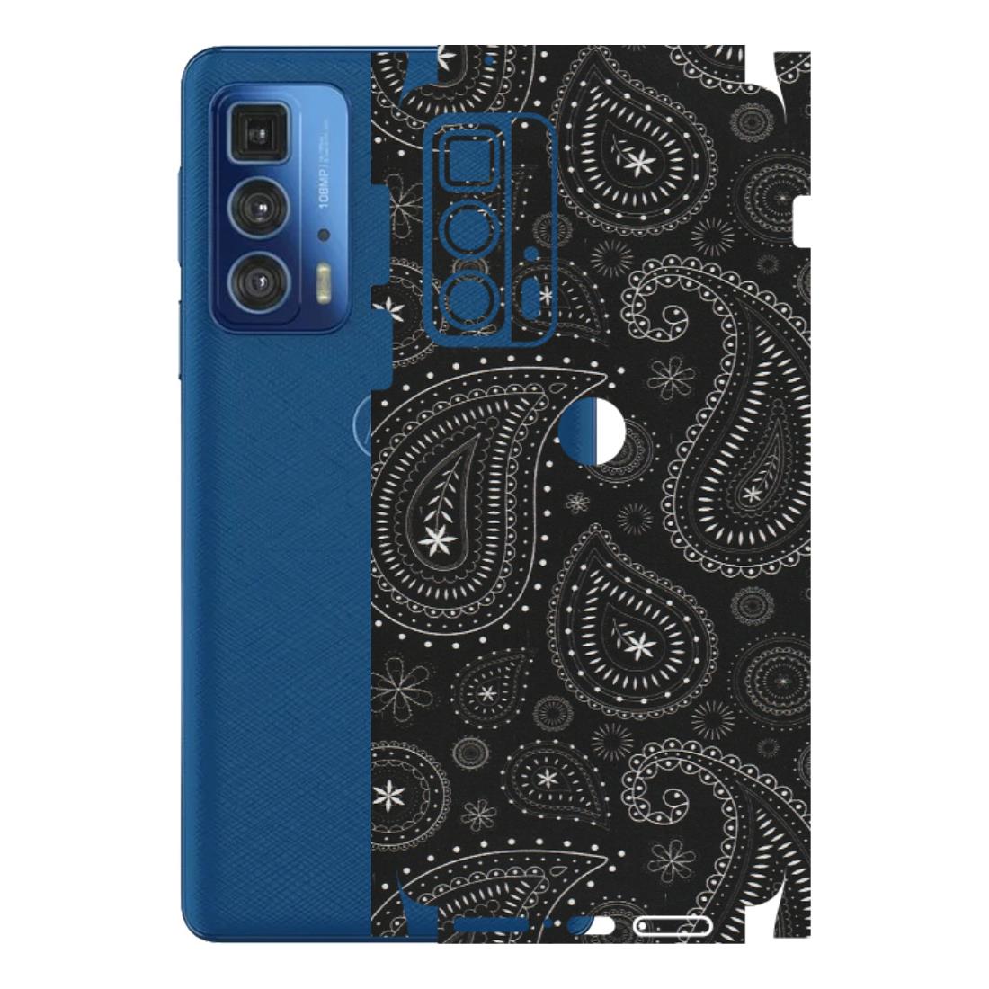 Motorola Phone Skins (All Models) - Black Sober Kerry - Matte Finish (M-37) Motorola Moto Edge 20 Pro