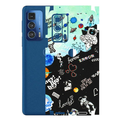 Motorola Phone Skins (All Models) - Living In A Space Dream - Matte Finish (M-46) Motorola Moto Edge 20 Pro