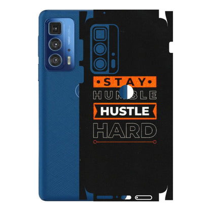 Motorola Phone Skins (All Models) - Stay Humble Stay Hard - Matte Finish (M-48) Motorola Moto Edge 20 Pro