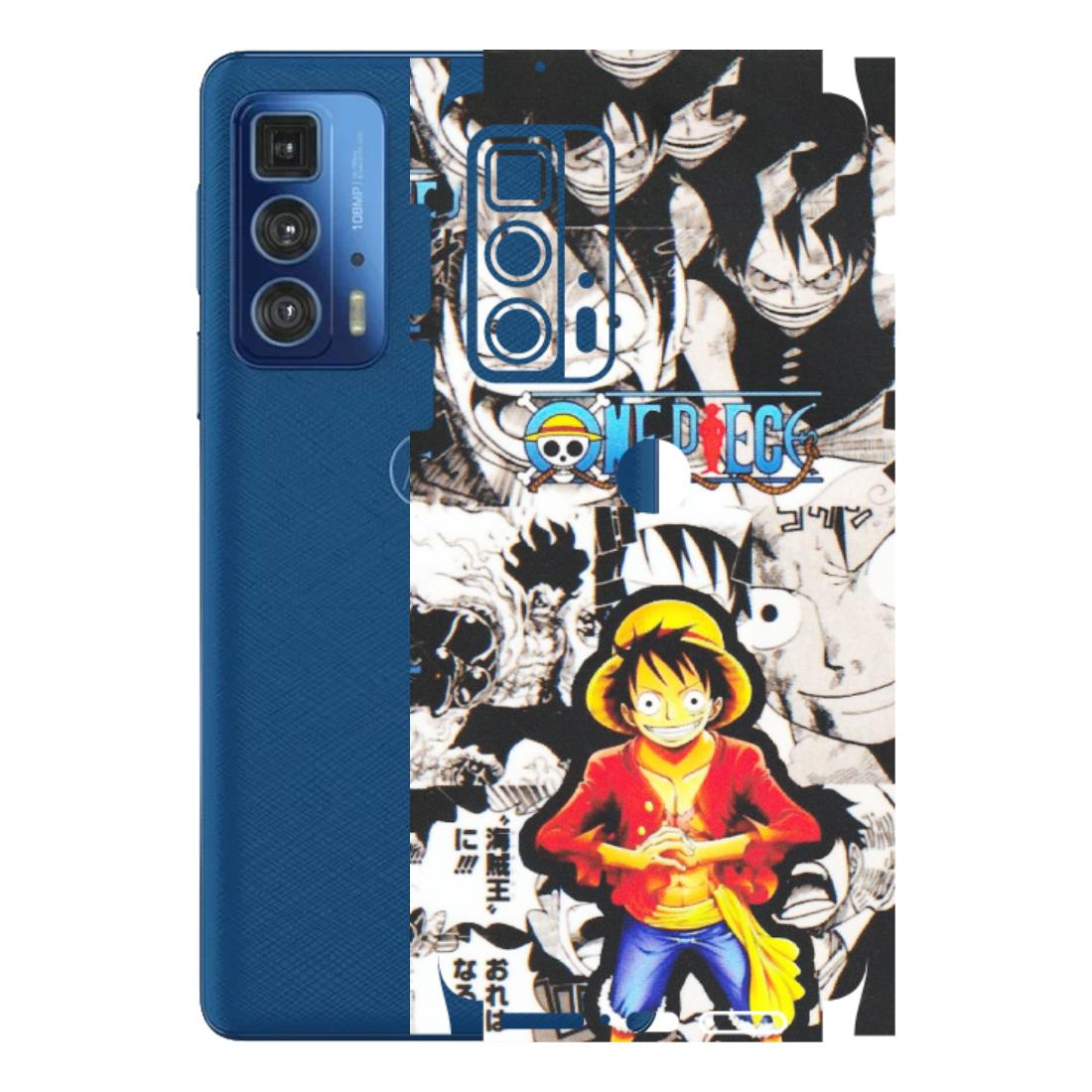 Motorola Phone Skins (All Models) - One Piece B&W - Matte Finish (M-63) Motorola Moto Edge 20 Pro