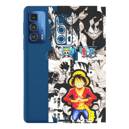 Motorola Phone Skins (All Models) - One Piece B&W - Matte Finish (M-63) Motorola Moto Edge 20 Pro
