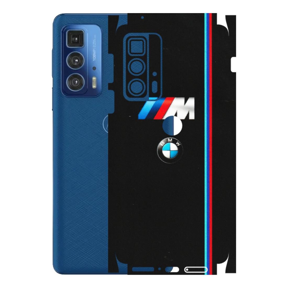 Motorola Phone Skins (All Models) - Styling With Black BMW - Matte Finish (M-74) Motorola Moto Edge 20 Pro