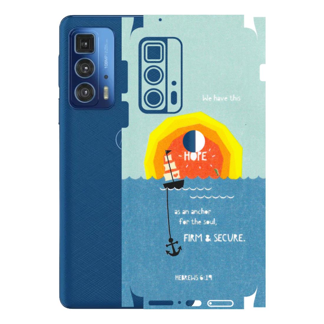 Motorola Phone Skins (All Models) - A Beautiful Sunset of Hope - Matte Finish (M-75) Motorola Moto Edge 20 Pro