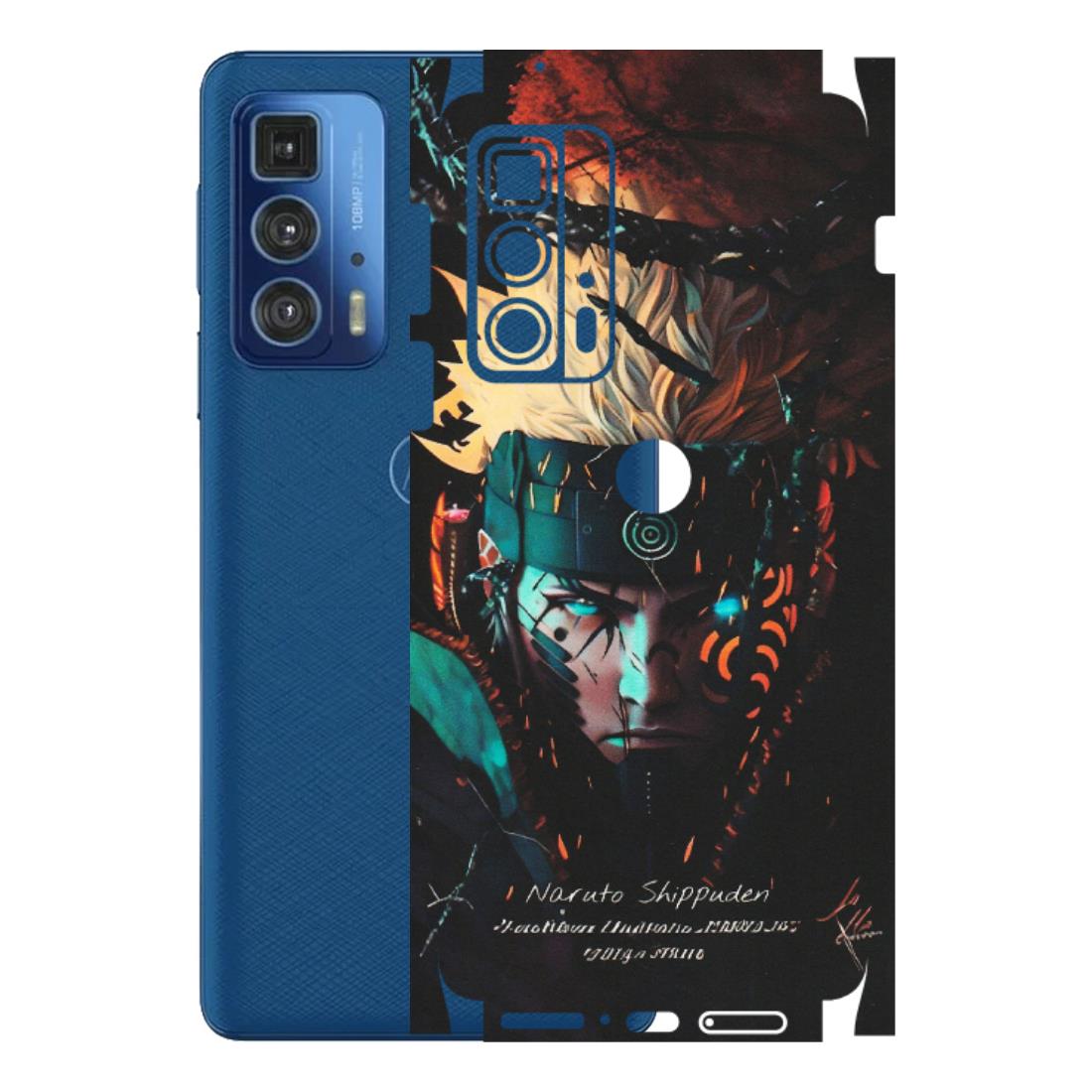Motorola Phone Skins (All Models) - Naruto Shippuden - Matte Finish (M-76) Motorola Moto Edge 20 Pro