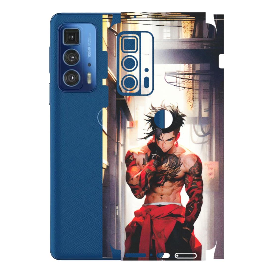 Motorola Phone Skins (All Models) - In the streets of Japan - Matte Finish (M-77) Motorola Moto Edge 20 Pro