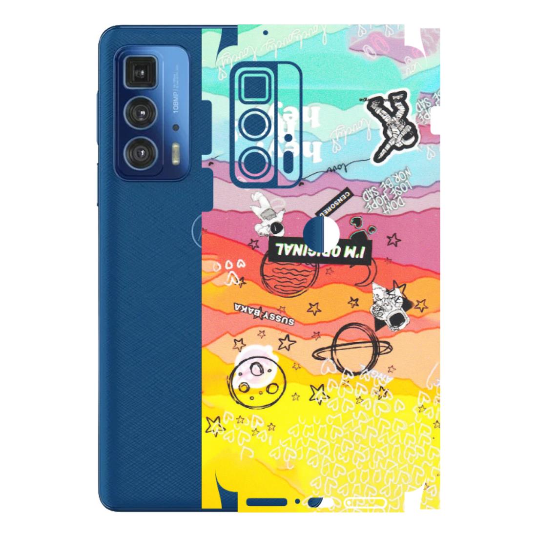 Motorola Phone Skins (All Models) - The Original Astronaut - Matte Finish (M-79) Motorola Moto Edge 20 Pro