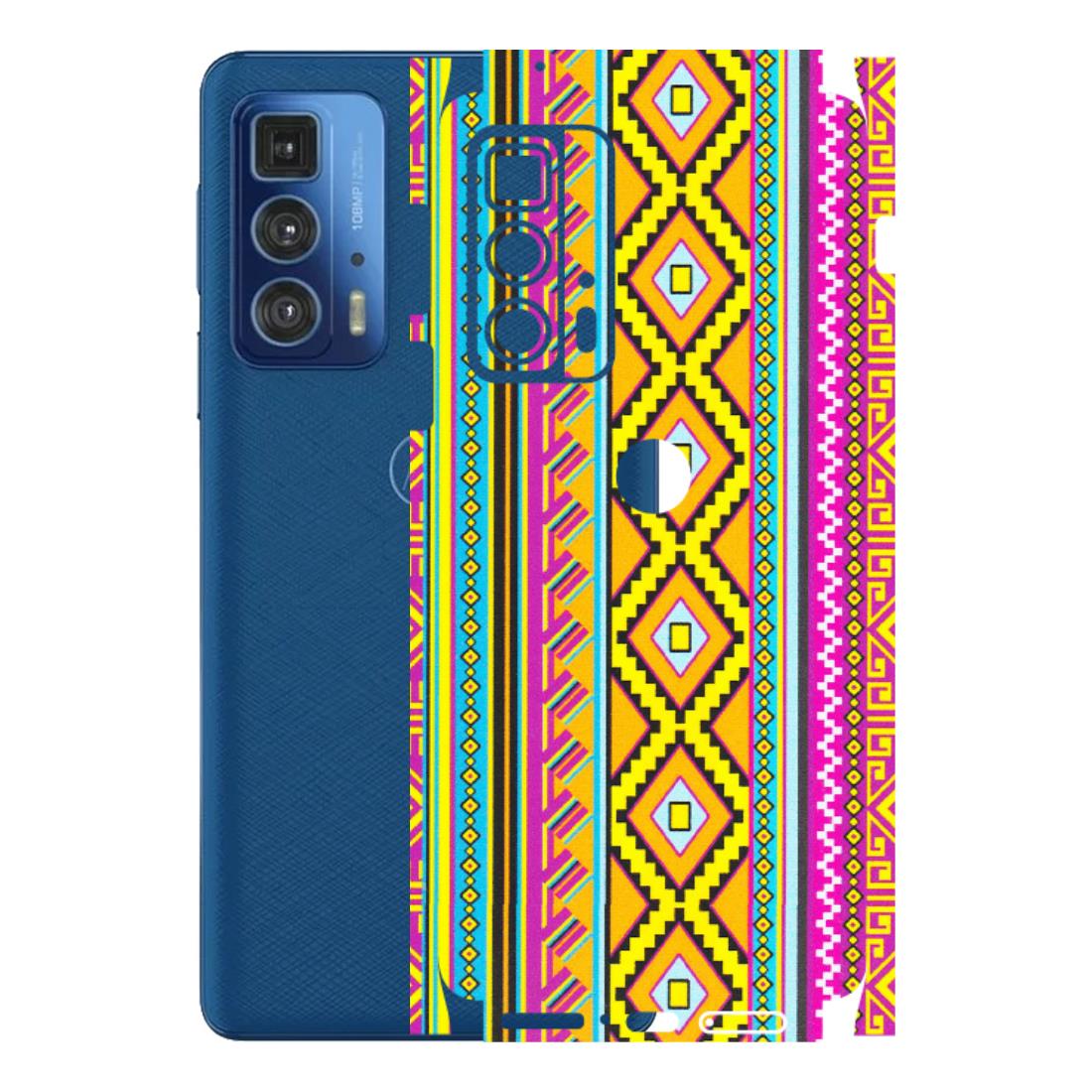 Motorola Phone Skins (All Models) - Thai illustration - Matte Finish (M-89) Motorola Moto Edge 20 Pro