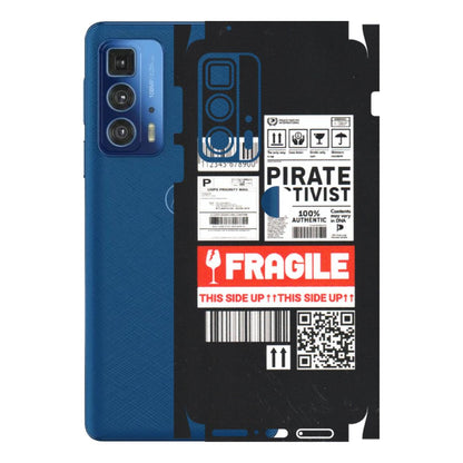 Motorola Phone Skins (All Models) - Handle With Care - Matte Finish (M-99) Motorola Moto Edge 20 Pro