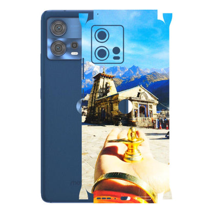 Motorola Phone Skins (All Models) - Beauty of Kedarnath - 3D Embossed Finish (L-108) Motorola Moto Edge 30 Fusion (5G)