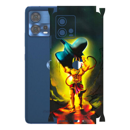 Motorola Phone Skins (All Models) - Hanuman Ji - 3D Embossed Finish (L-128) Motorola Moto Edge 30 Fusion (5G)