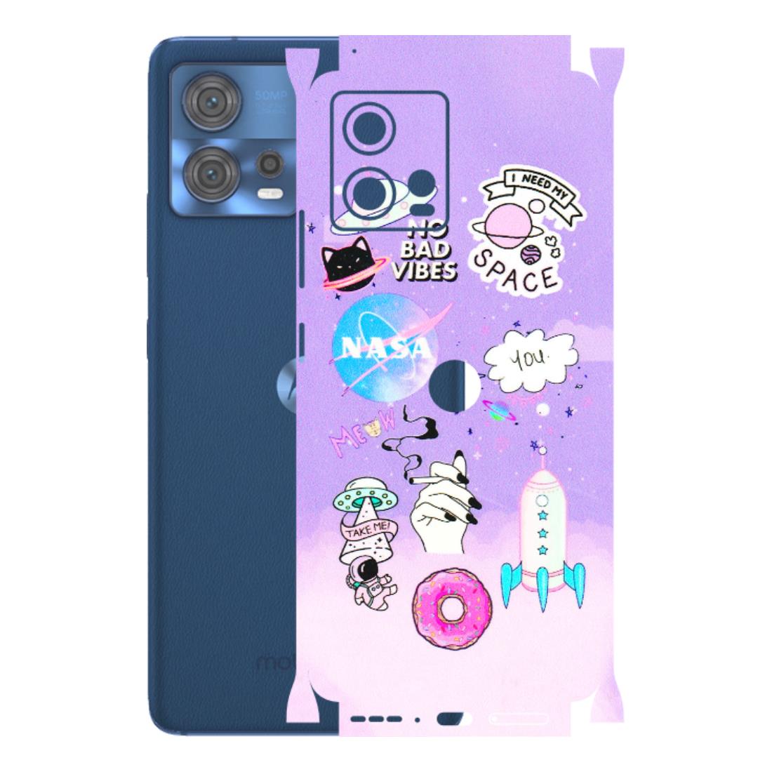 Motorola Phone Skins (All Models) - I Need My Nasa Skin - 3D Embossed Finish (L-149) Motorola Moto Edge 30 Fusion (5G)