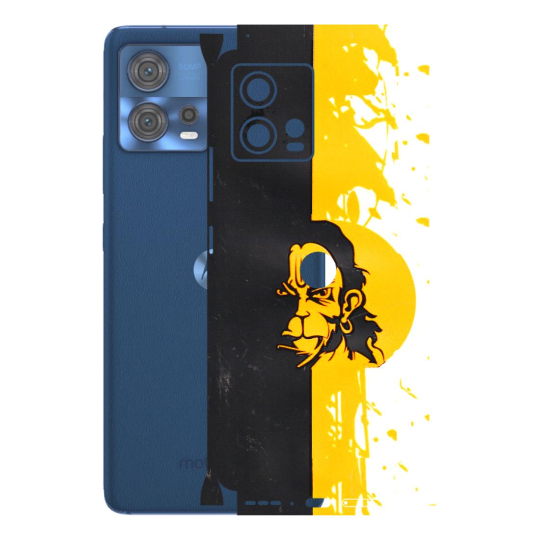 Motorola Phone Skins (All Models) - Bajrangbali - 3D Embossed Finish (L-151) Motorola Moto Edge 30 Fusion (5G)