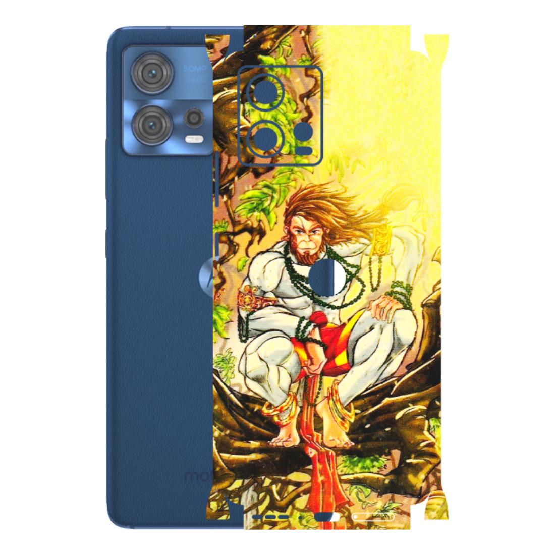 Motorola Phone Skins (All Models) - Lord Hanuman - 3D Embossed Finish (L-152) Motorola Moto Edge 30 Fusion (5G)